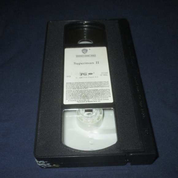 Superman II (VHS, 1990) Christopher Reeve, Gene Hackman, Margot Kidder - Picture 7 of 7